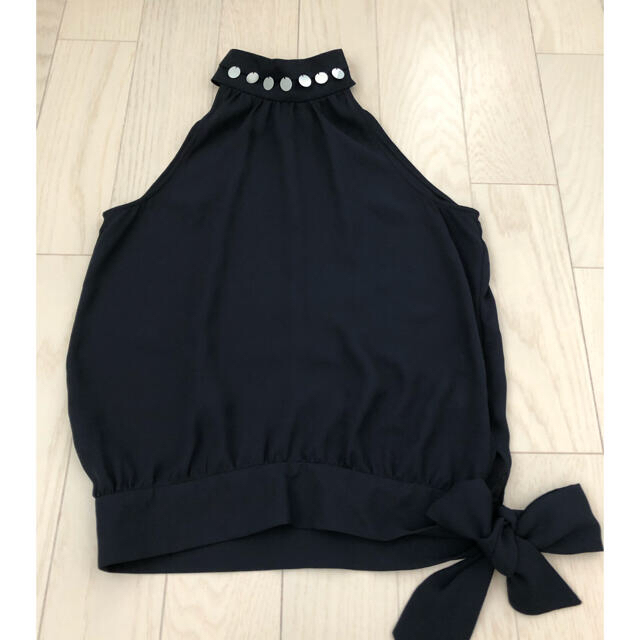 IMAGE(イマージュ)のスパンコール　結婚式　スカート　タートル袖なし　セットアップ　2点セット レディースのレディース その他(セット/コーデ)の商品写真