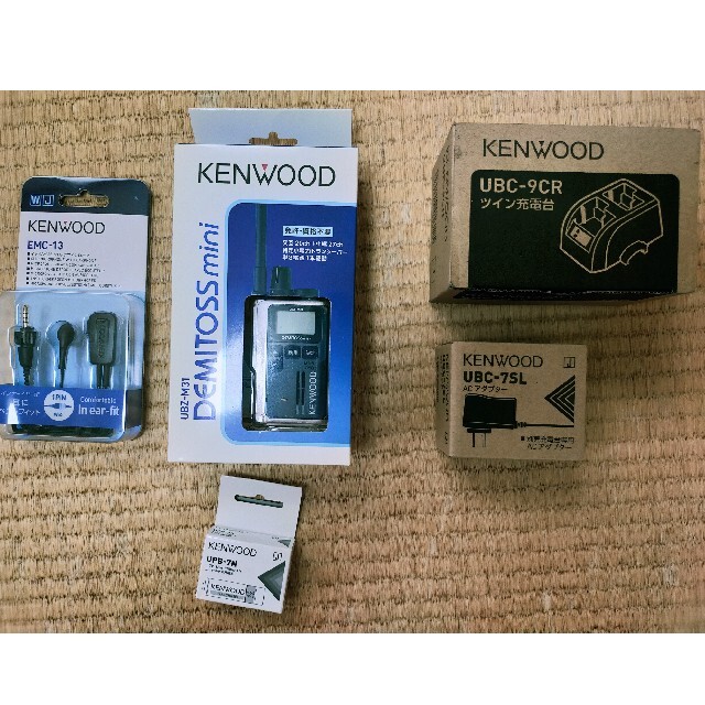 KENWOOD　新品トランシーバー　備品セット