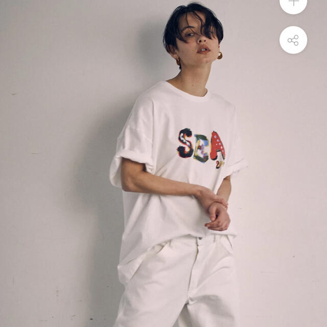 Drawer(ドゥロワー)の新品　SEA VINTAGE GRAPHIC TEE レディースのトップス(Tシャツ(半袖/袖なし))の商品写真