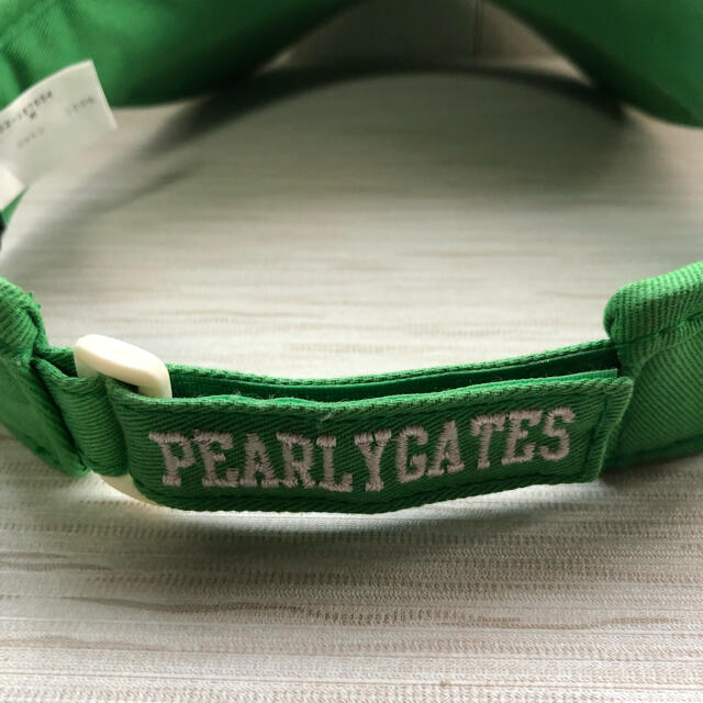 PEARLY GATES(パーリーゲイツ)のパーリーゲイツ　メッシュキャップ　サンバイザー スポーツ/アウトドアのゴルフ(ウエア)の商品写真