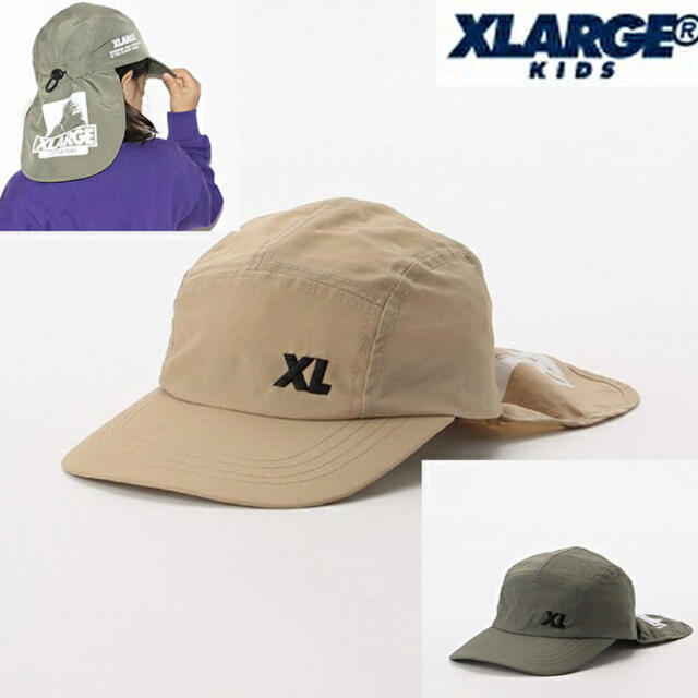 XLARGE(エクストララージ)のXLARGE KIDS エクストララージキッズ  キッズ/ベビー/マタニティのこども用ファッション小物(帽子)の商品写真