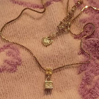 ソニアリキエル(SONIA RYKIEL)のソニアリキエル シルバー ネックレス キューブ型ペンダントトップ シンプル(ネックレス)