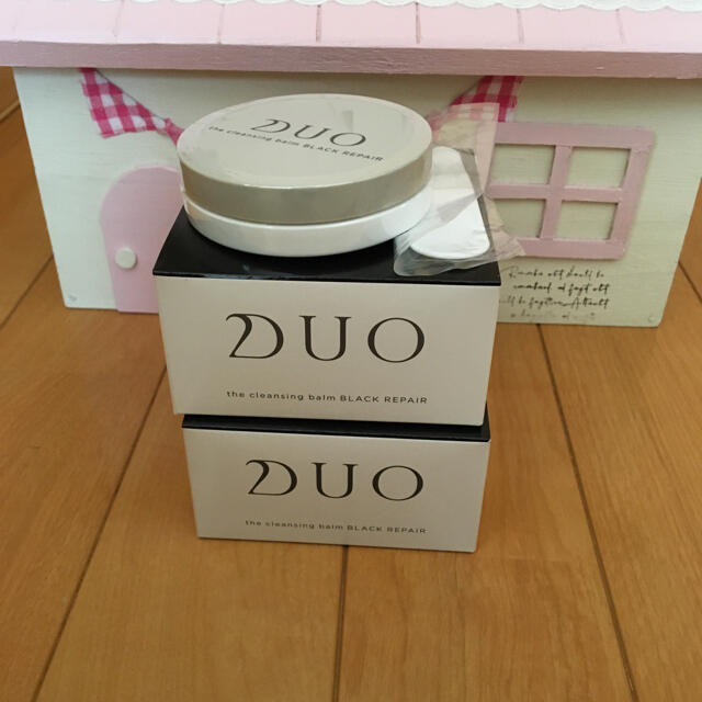 ????DUO クレンジングバームブラック90g×2個????ミニ20g