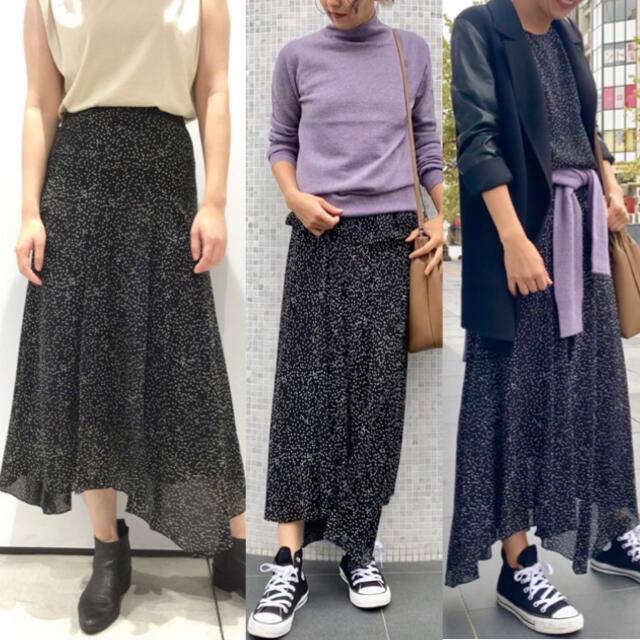 Theory 20AW 完売 アシンメトリー ロングスカート Theory 20AW 完売 アシンメトリー ロングスカート