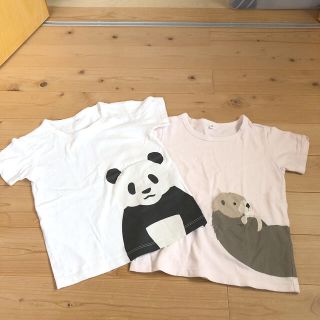 ムジルシリョウヒン(MUJI (無印良品))のアニマルプリントTシャツ(Tシャツ/カットソー)