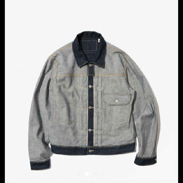 Levi's(リーバイス)のBEAMS × Levi's insideout trucker jacket メンズのジャケット/アウター(Gジャン/デニムジャケット)の商品写真