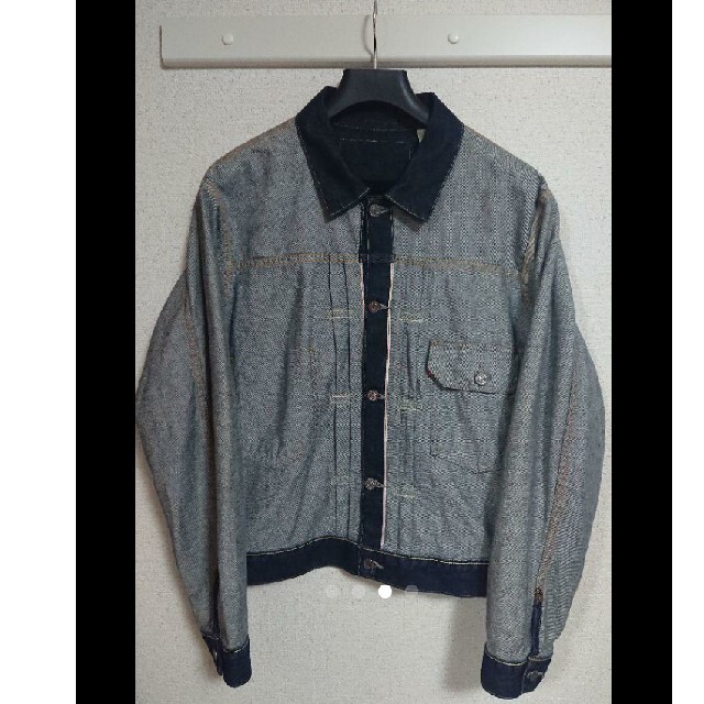 Levi's(リーバイス)のBEAMS × Levi's insideout trucker jacket メンズのジャケット/アウター(Gジャン/デニムジャケット)の商品写真