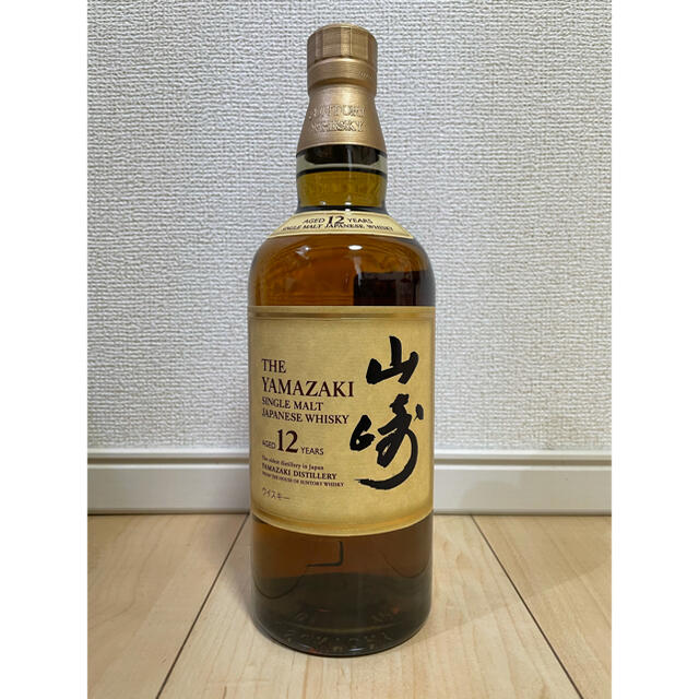 サントリー(サントリー)のサントリー山崎12年700ml 食品/飲料/酒の酒(ウイスキー)の商品写真