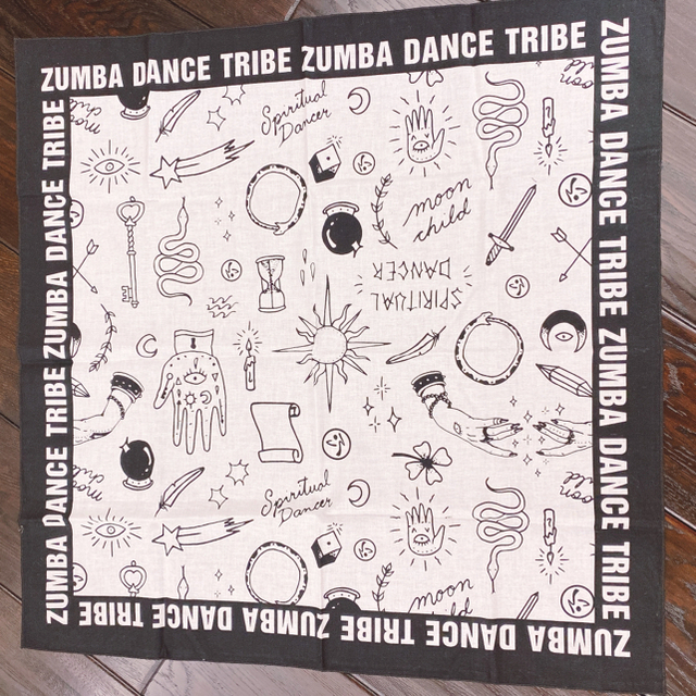 Zumba(ズンバ)のズンバ　バンダナ2枚セット レディースのファッション小物(バンダナ/スカーフ)の商品写真
