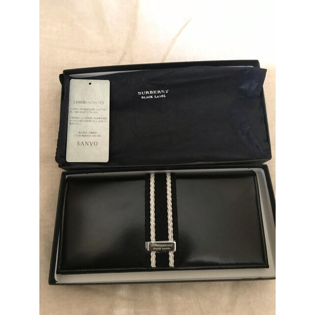 BURBERRY BLACK LABEL(バーバリーブラックレーベル)の新品 バーバリーブラックレーベル 長財布 メンズのファッション小物(長財布)の商品写真