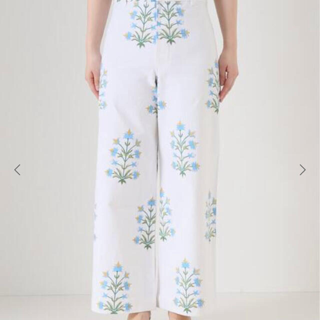 SZ Blockprints Disco Lily Print Pants S-