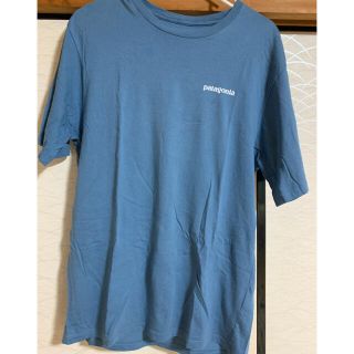 パタゴニア(patagonia)のパタゴニア Patagonia Tシャツ 青 ブルー コットン(Tシャツ(半袖/袖なし))