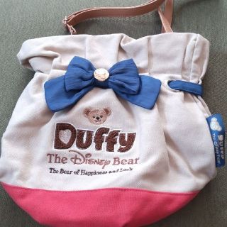 ディズニー(Disney)のダッフィー ダッフルバッグ 美品(キャラクターグッズ)