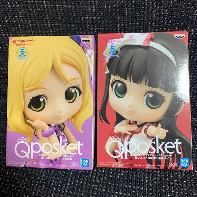 BANPRESTO(バンプレスト)のQposket ラブライブ！サンシャイン！！小原鞠莉•黒澤ダイヤ　フィギュア　 エンタメ/ホビーのフィギュア(アニメ/ゲーム)の商品写真