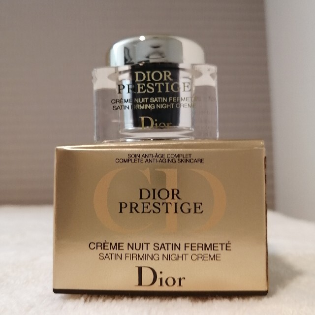 Christian Dior(クリスチャンディオール)のディオールプレステージ　サテンナイトクリーム　5ml　ディオールクリーム　 コスメ/美容のスキンケア/基礎化粧品(フェイスクリーム)の商品写真