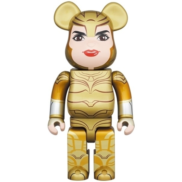 MEDICOM TOY(メディコムトイ)のBE@RBRICK WONDER WOMAN GOLDEN ARMOR 400％ ハンドメイドのおもちゃ(フィギュア)の商品写真