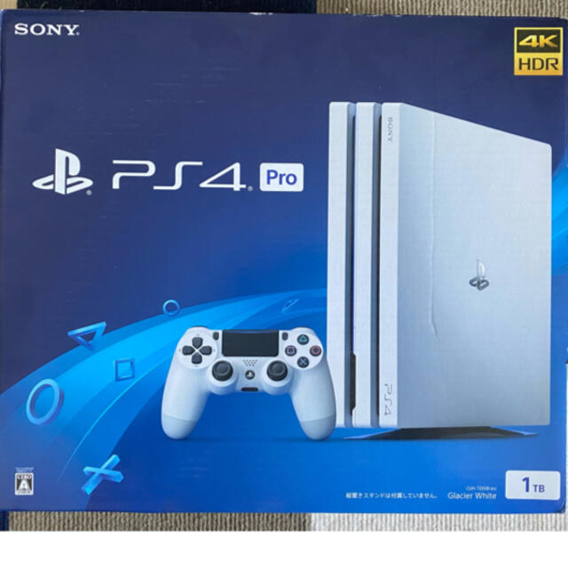 PS4Pro 1TB グレイシャー・ホワイト（ CUH-7200B B02）