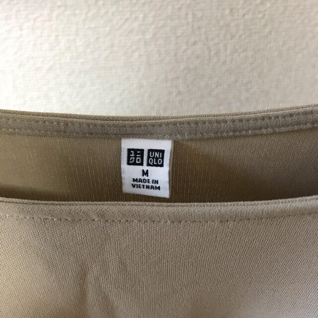 UNIQLO(ユニクロ)のクレープジャージーT ノースリーブ レディースのトップス(シャツ/ブラウス(半袖/袖なし))の商品写真