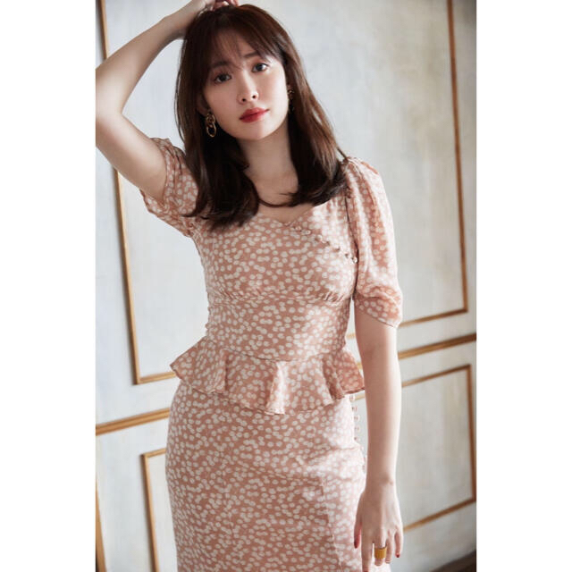 Herlipto / Cherry Pattern Two Piece スカート レディースのスカート(ロングスカート)の商品写真