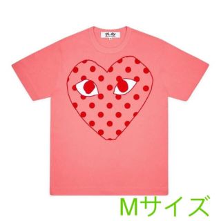 コムデギャルソン GIRL 20AW Tシャツ カットソー 半袖 L ピンク