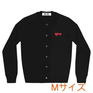 コムデギャルソン(COMME des GARCONS)の【即発】COMME des GARCONS  Play ダブルハートカーディガン(カーディガン)