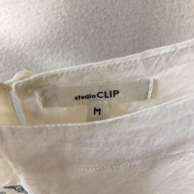 STUDIO CLIP(スタディオクリップ)のアサガオ刺繍半袖ブラウス レディースのトップス(シャツ/ブラウス(半袖/袖なし))の商品写真