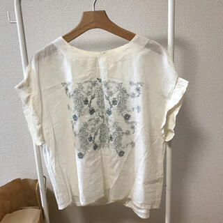 スタディオクリップ(STUDIO CLIP)のアサガオ刺繍半袖ブラウス(シャツ/ブラウス(半袖/袖なし))