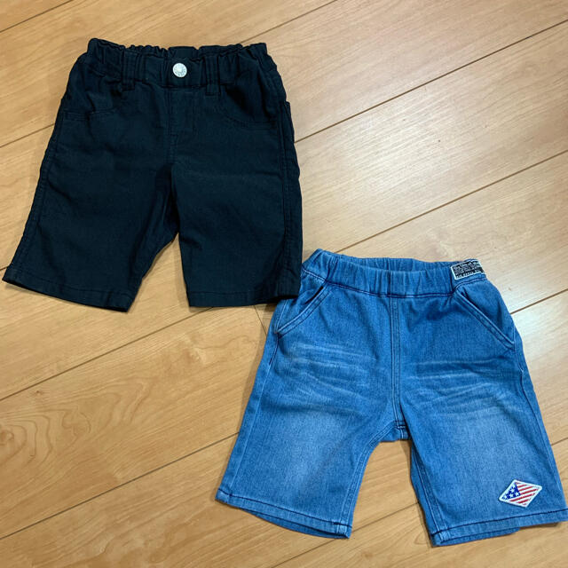 F.O.KIDS(エフオーキッズ)の(中古)F.O.KIDS エフオーキッズ ハーフパンツ 100 110 2セット キッズ/ベビー/マタニティのキッズ服男の子用(90cm~)(パンツ/スパッツ)の商品写真