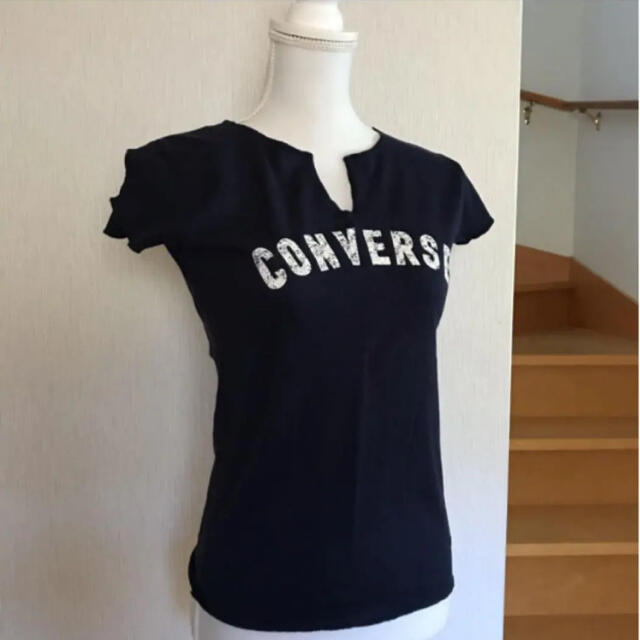 CONVERSE(コンバース)のコンバース☆Ｔシャツ　M レディースのトップス(Tシャツ(半袖/袖なし))の商品写真