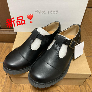 ehka sopo マーチン風シューズ 黒