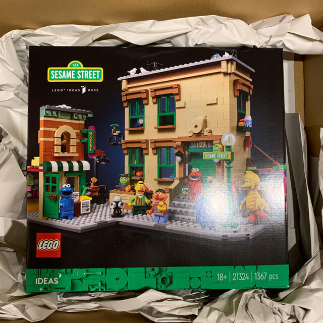 レゴ(LEGO) アイデア セサミストリート 123番地 21324 【お買得