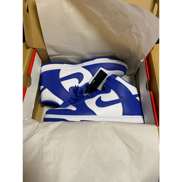 新品未使用 NIKE DUNK HI RETRO Game Royal 28.5