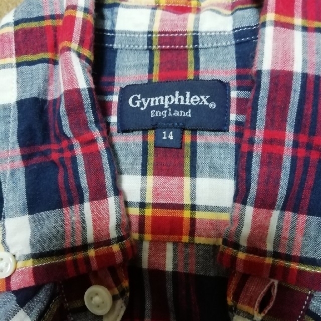 GYMPHLEX(ジムフレックス)のGymphlex　七分袖チェックシャツ レディースのトップス(シャツ/ブラウス(長袖/七分))の商品写真