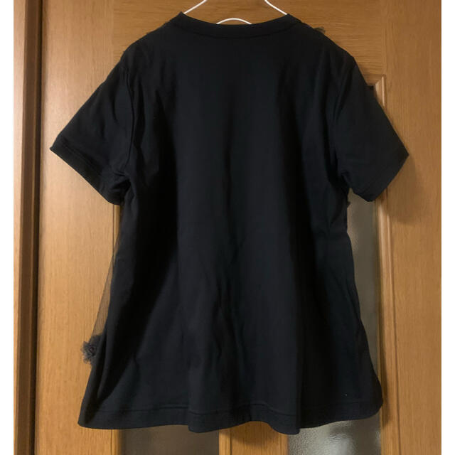 COMME des GARCONS(コムデギャルソン)の【Noir Kei ninomiya】チュールレース付きカットソー レディースのトップス(Tシャツ(半袖/袖なし))の商品写真