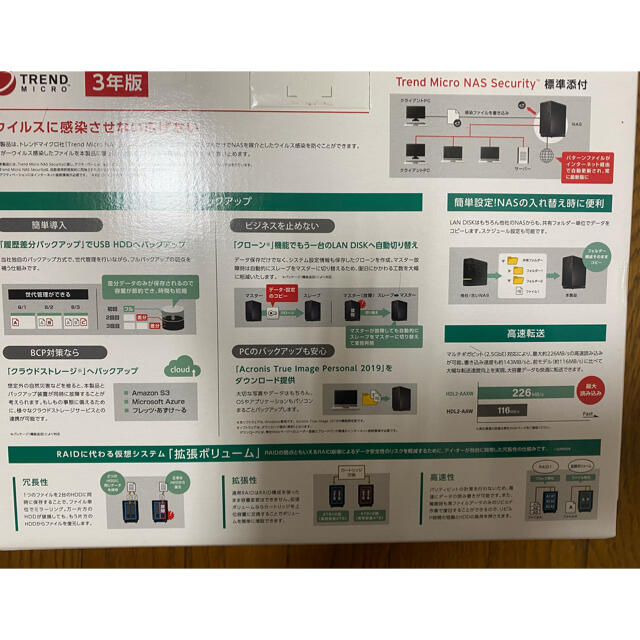 I-O DATA LAN DISK HDL2-AAX2W