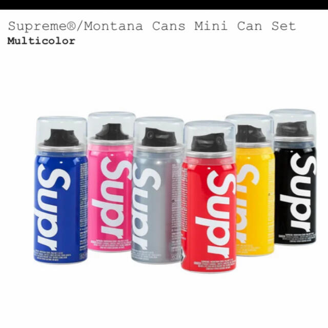 シュプリーム　Montana Cans 全色セット　シュプリーム  スプレー