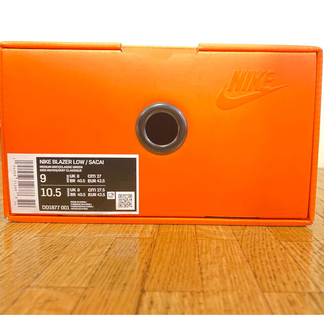 NIKE(ナイキ)のNIKE ブレーザーLOW × sacai メンズの靴/シューズ(スニーカー)の商品写真