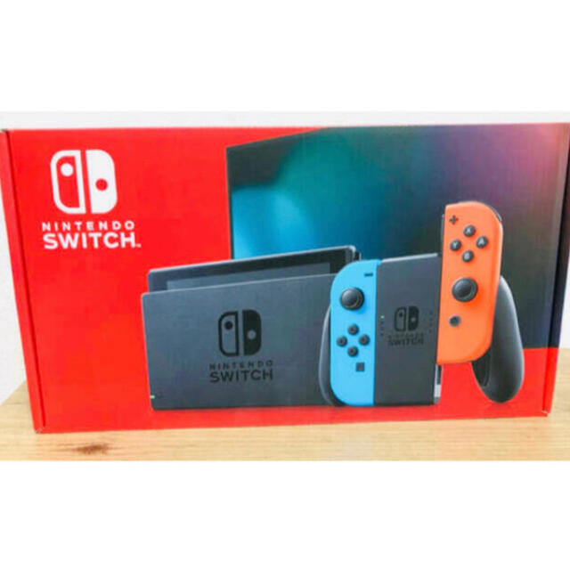 送料無料 新品 6月 任天堂 スイッチ 本体 ネオンブルー レッド送料無料