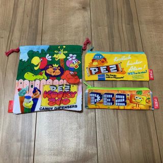 PEZ ペッツ　ポーチ3点セット(キャラクターグッズ)