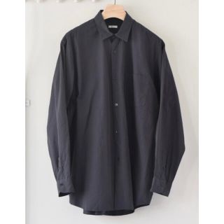 新品 21aw COMOLI コモリシャツ ネイビー 4