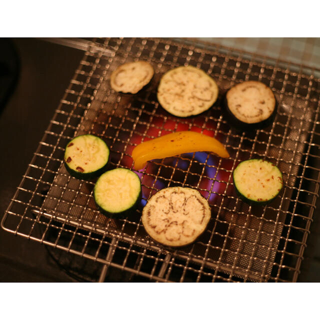 辻和金網 手付き焼き網 大 3