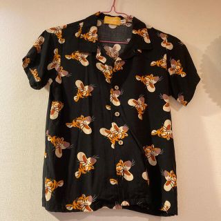 ディズニー(Disney)のティガーアロハシャツ140(Tシャツ/カットソー)