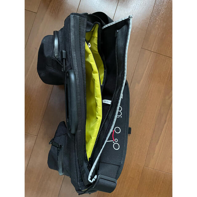 BROMPTON(ブロンプトン)のBrompton S-BAG フラップの開閉が便利になるファスナー付 スポーツ/アウトドアの自転車(バッグ)の商品写真