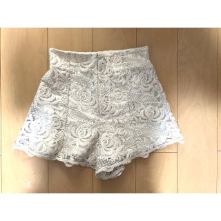 スナイデル(SNIDEL)の総レースショートパンツ(snidel)(ショートパンツ)