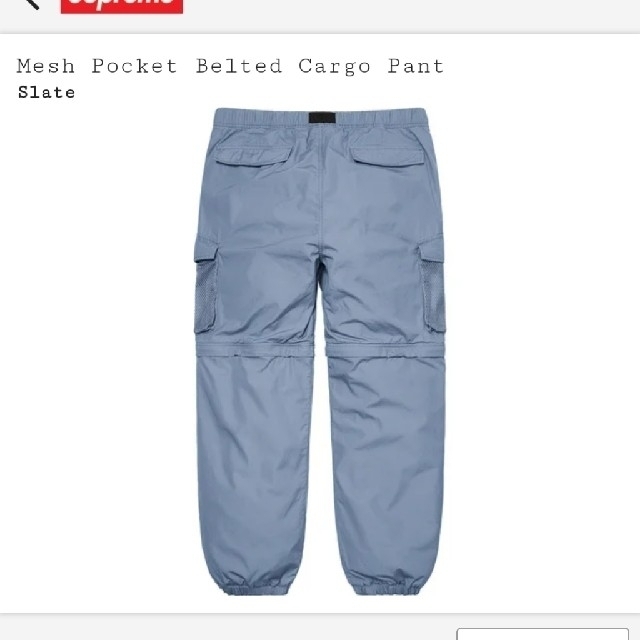 Supreme(シュプリーム)のSupreme Mesh Pocket Belted　Cargo Pant メンズのパンツ(ワークパンツ/カーゴパンツ)の商品写真