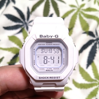 ベビージー(Baby-G)のCASIO Baby-G bg-5600wh　ジーショック　ホワイト×ホワイト(腕時計)