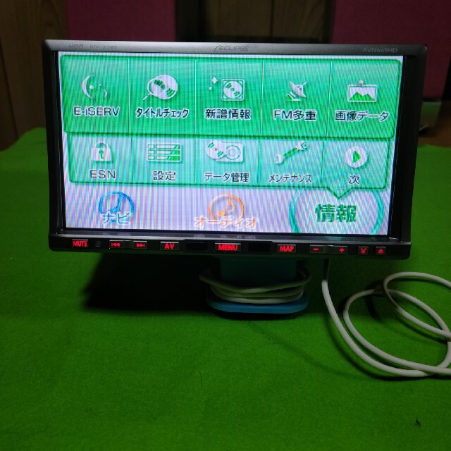 🐻🐻イクリプスフルセグ作動品確認済み 自動車/バイクの自動車(カーナビ/カーテレビ)の商品写真