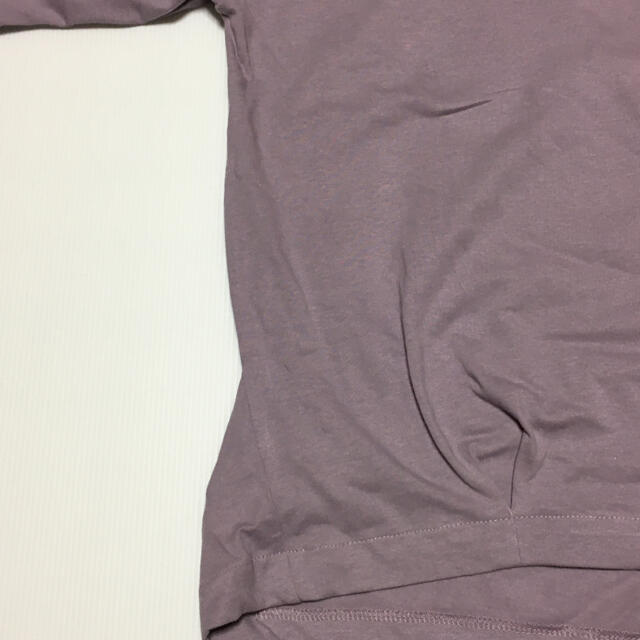 パープル半袖Ｔシャツ レディースのトップス(Tシャツ(半袖/袖なし))の商品写真
