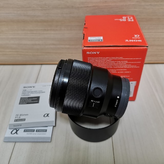 SONY(ソニー)の美品　SONY　FE 85mm F1.8  SEL85F18　単焦点レンズ　 スマホ/家電/カメラのカメラ(レンズ(単焦点))の商品写真