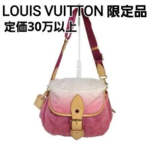 ルイヴィトン(LOUIS VUITTON)の【かなり希少品】ルイヴィトン　カバン　デニムモノグラム　正規品(ショルダーバッグ)